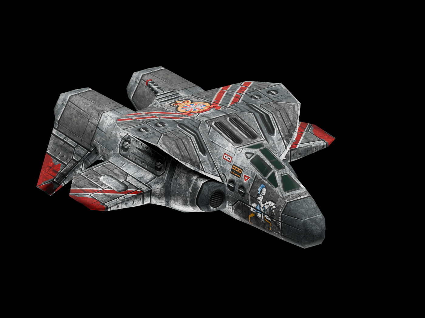 Crusader - Worn Paint