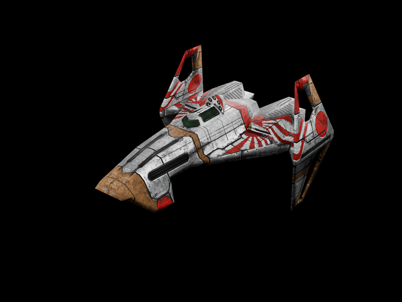 Naginata Worn - v4 Edges and Exhausts